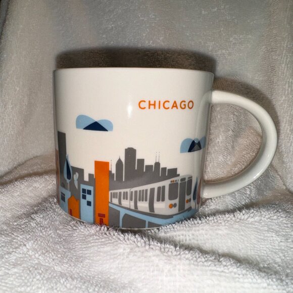 CHICAGO Mug STARBUCKS You Are Here Collection - Picture 3 of 5